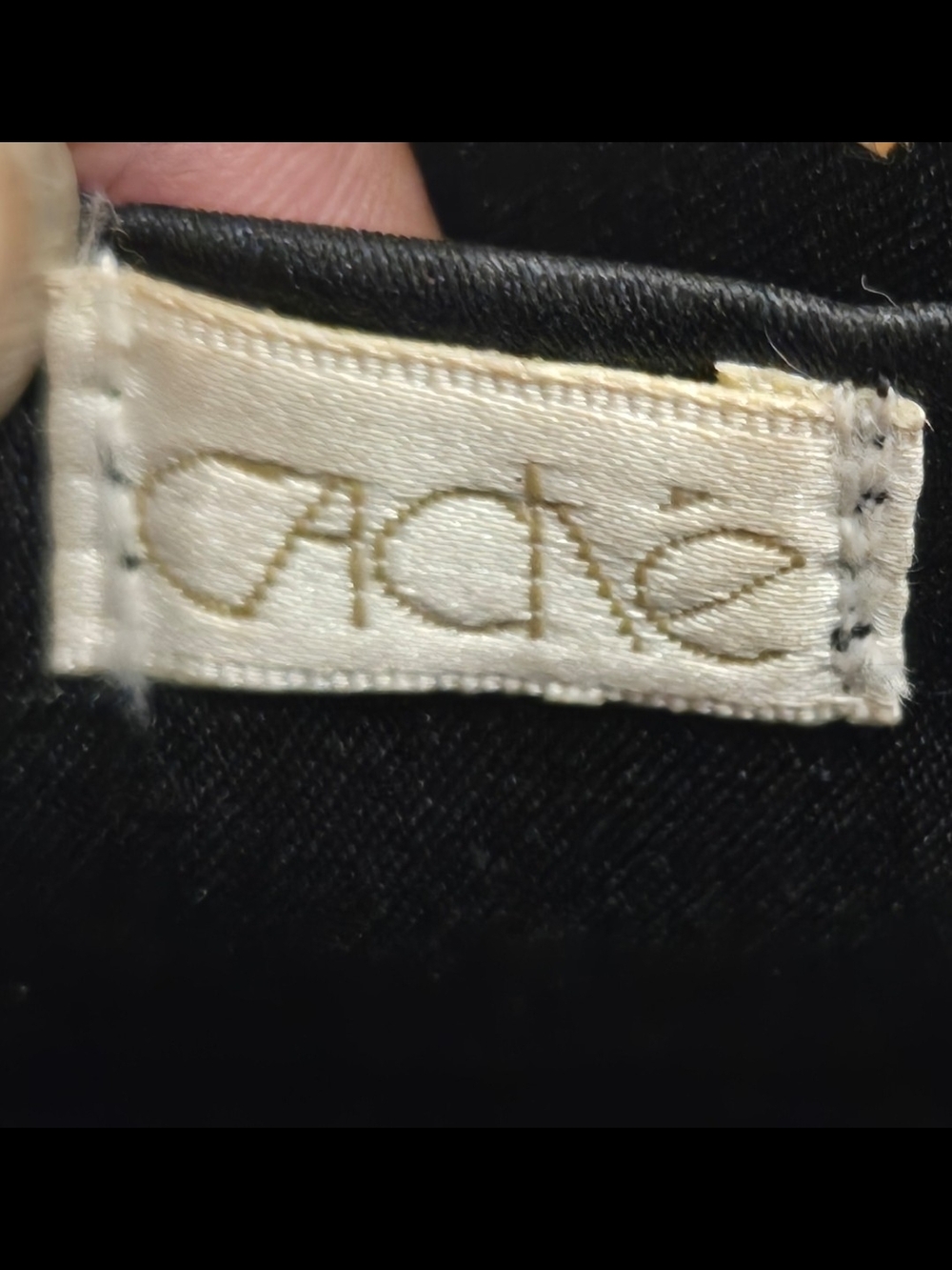 Cache Black Beaded Shoulder Bag - Picture 12 of 12